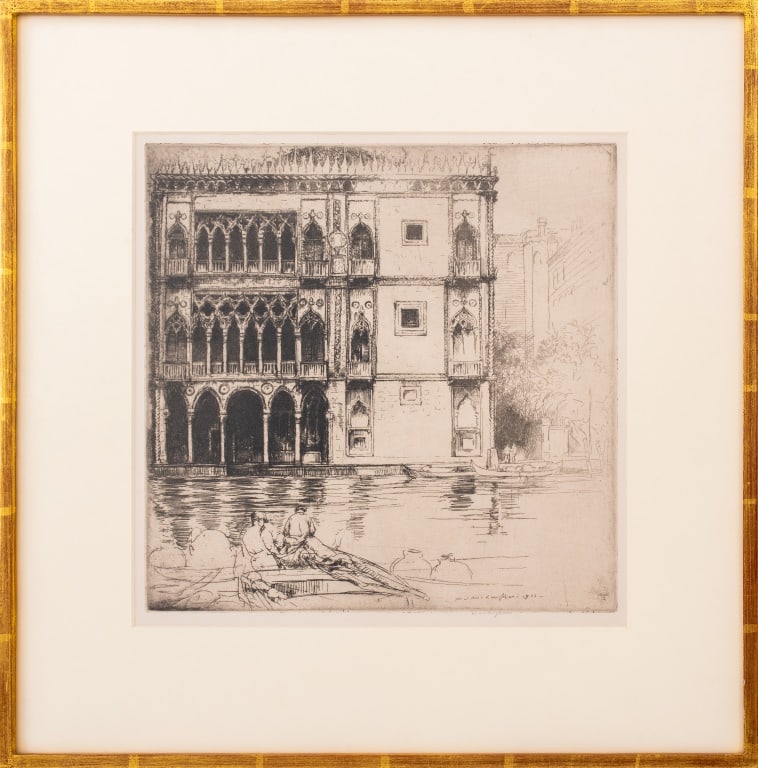 Donald Shaw Maclaughlan "The Ca' d'Oro" Etching (1 of 9)