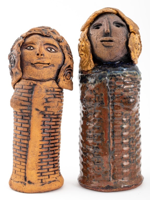 Louis Mendez Studio Art Pottery Figures, 2 (1 of 9)