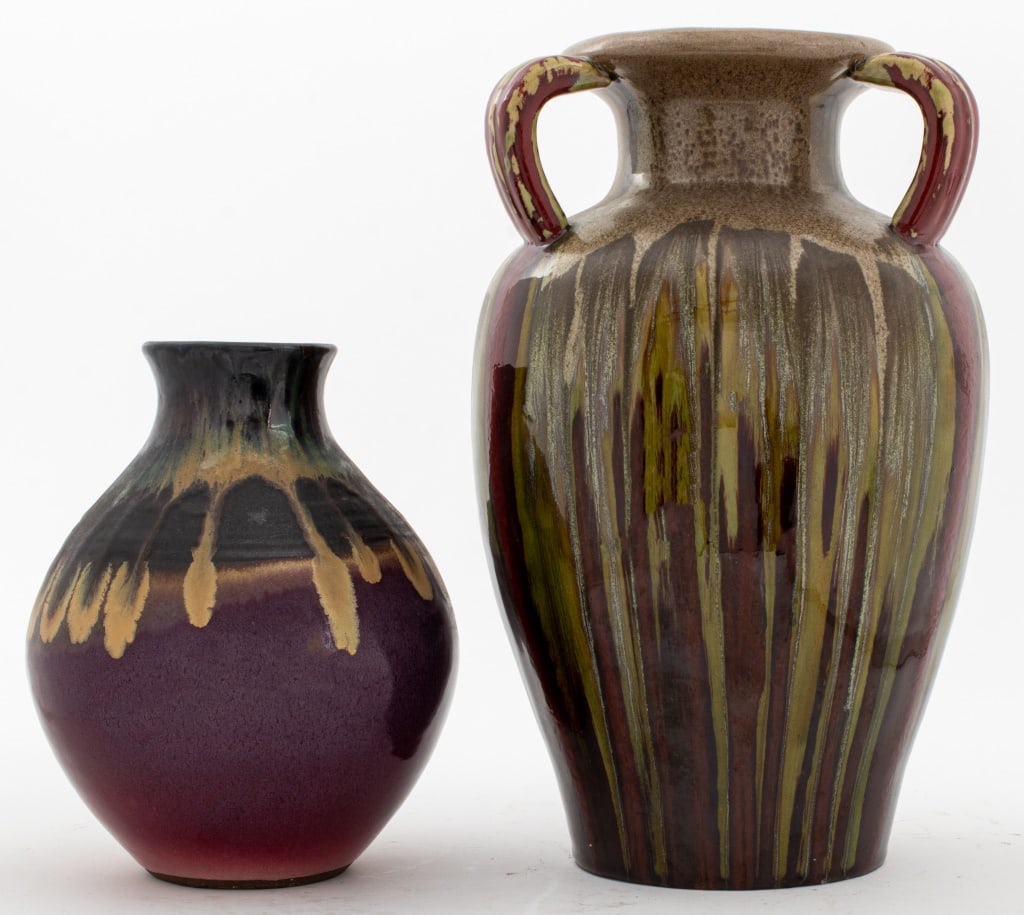 Signed American Studio Art Pottery Vases, 2 (1 of 9)