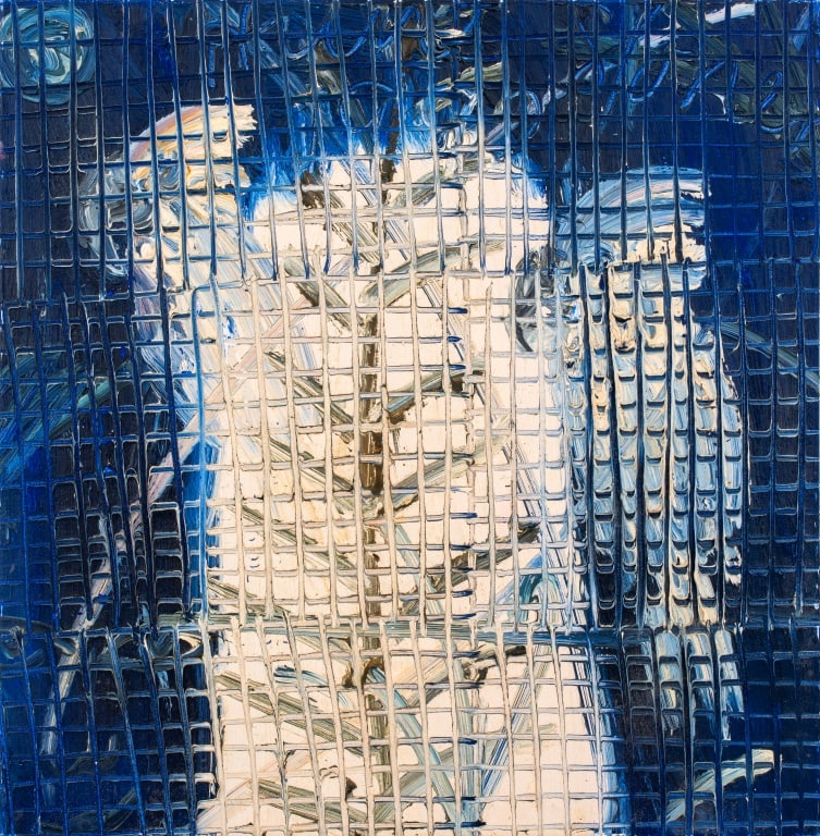 Hunt Slonem "Cockatoos" Oil on Canvas, 1993 (1 of 10)