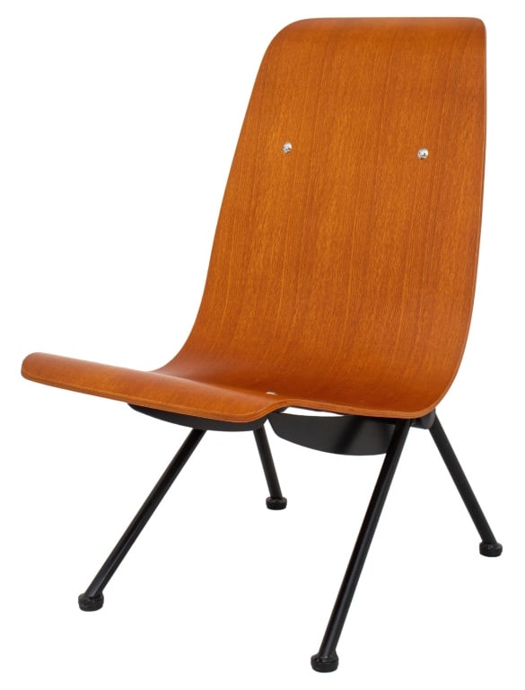 Jean Prouve for Vitra "Antony" Beechwood Chair (1 of 9)