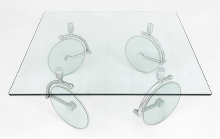 Gae Aulenti Fontana Arte Bicycle Tour Coffee Table