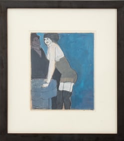 David Schneuer "Graue Versuchung" Mixed Media