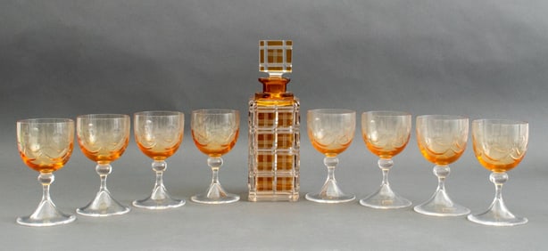 St. Louis Crystal and Bohemian Glass Barware, 9