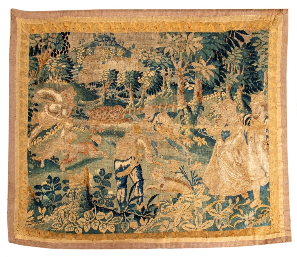Aubusson Style Tapestry, 19th C. (1 of 8)