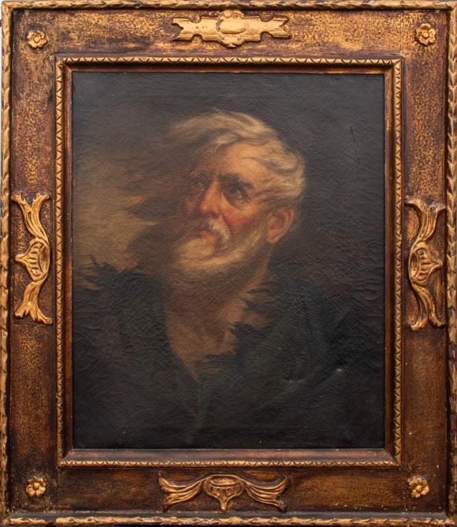 Charles E. Cridland Portrait of Saint Oil, 19th C. (1 of 11)