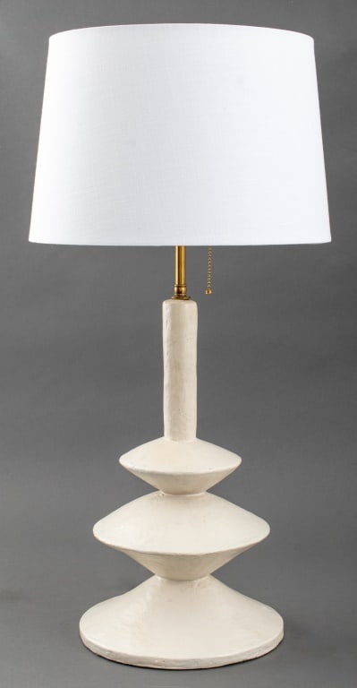 Diego Giacometti Style Plaster Table Lamp (1 of 14)