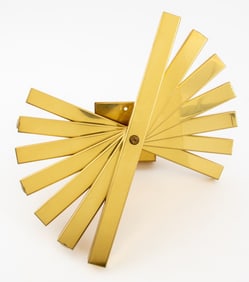 Gaetano Sciolari Spiral Flush Mount Chandelier