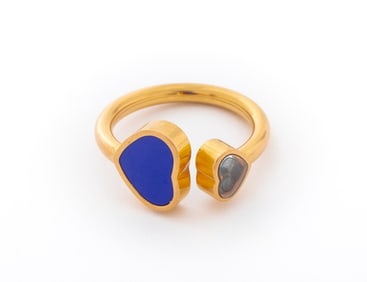 Chopard Happy Hearts 18K Yellow Gold Ring