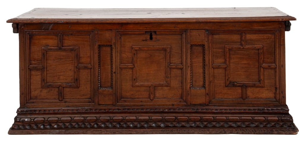 Renaissance Style Hall Bench or Settee, ca. 1900 (1 of 12)