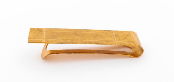 14K Yellow Gold Money Clip