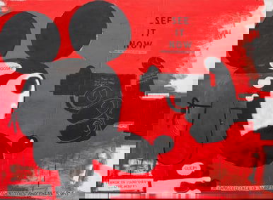 Capobianco "SEE IT NOW" Mixed Media on Canvas