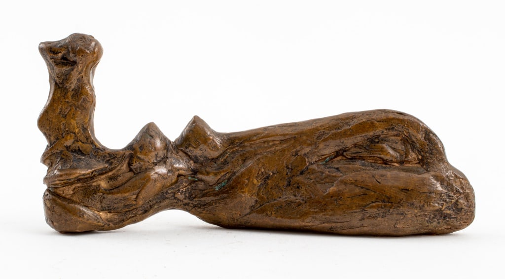 Louis Mendez Brutalist Abstract Bronze Sculpture (1 of 7)