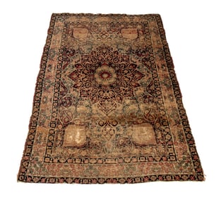 Persian Kirman Rug, 6' x 3' 8"