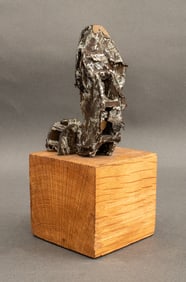 Brutalist Abstract Brass Tabletop Sculpture