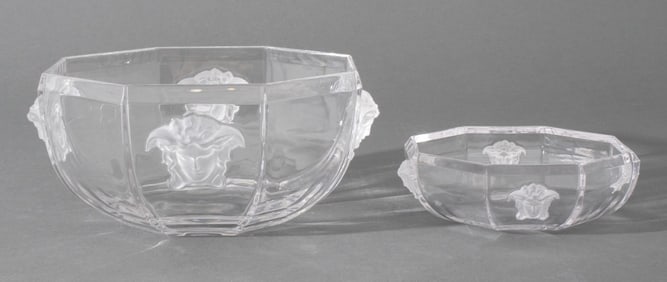 Versace for Rosenthal Medusa Lumiere Bowls, 2