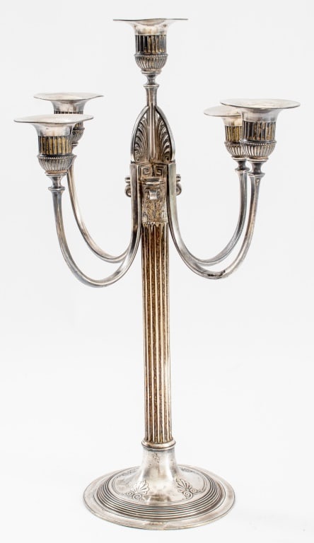 Orivit Jugendstil Silver Plate Candelabra (1 of 8)