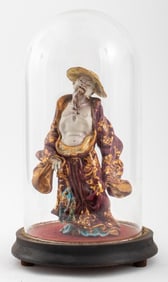 Eugenio Pattarino Glazed Terracotta Figure