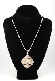 Joseph Esposito Sterling Silver Pendant Necklace