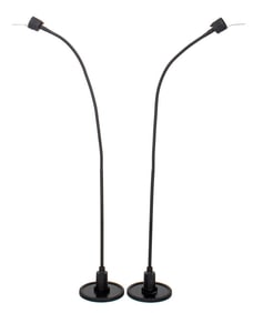 Sunnex Halogen Adjustable Floor Lamps, Pair