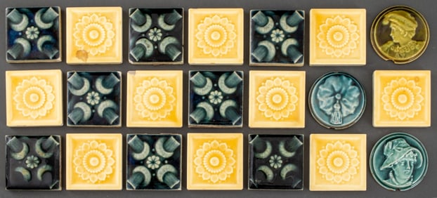 Small Ceramic Art Tiles, 21