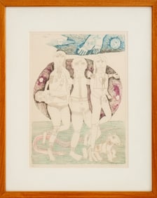 Washington Ledesma Artist's Proof Etching, 1977