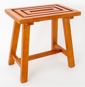 Danish Modern Style Teak Bench Stool
