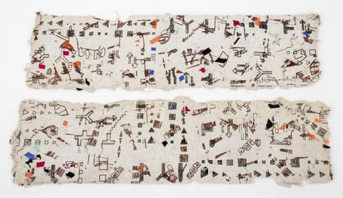 Pat Hammerman "Symbol # 35" Fragments, 2