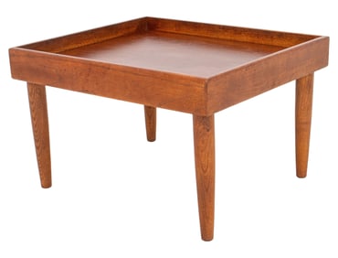 Mid-Century Small Walnut Coffee Table
