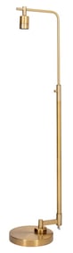 Intertek Modernist Brass Standing Floor Lamp