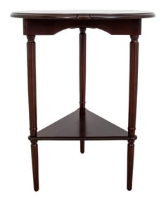 Triangular Drop Leaf Handkerchief Table