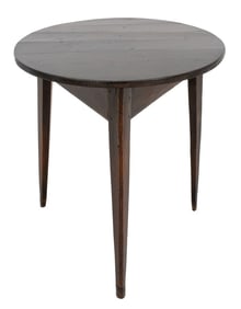 English Oak and Elm Cricket Table