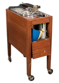 Sanborn Metabulator Cabinet Medical Oddity