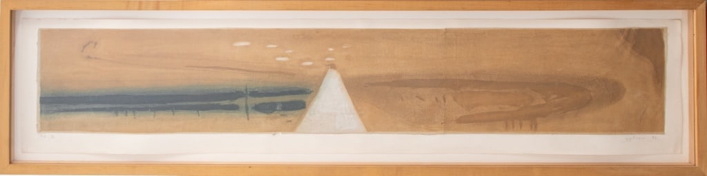 Yigal Ozeri Abstract Landscape Lithograph on Paper (1 of 8)