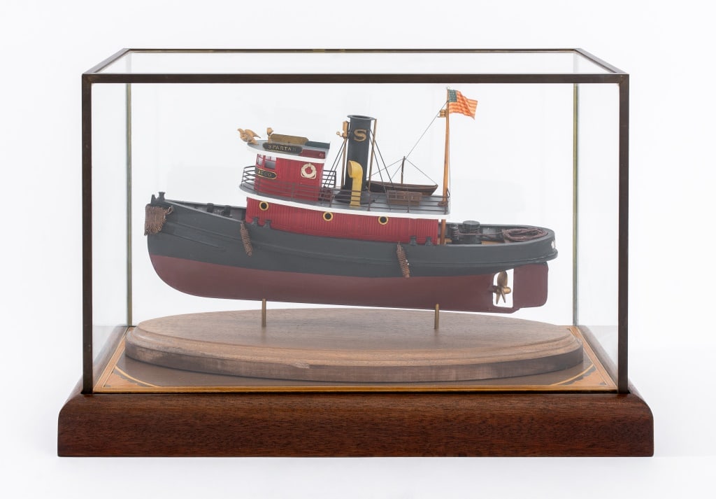 "Spartan" Boston Tow Boat Co. Ship Model (1 of 14)