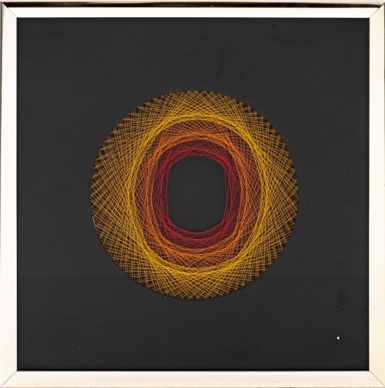 Joel Zaretsky "#7" Modern Abstract String Art (1 of 8)