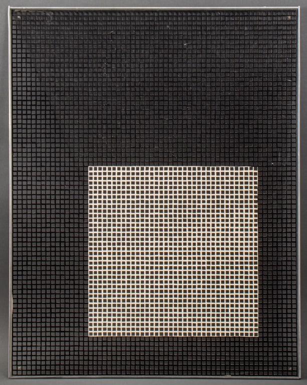 Minimalist Composition Ink on Grid Paper, 1975 (1 of 6)