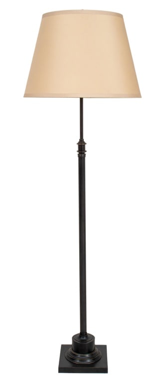 Restoration Hardware Bronzed Metal Floor Lamp (1 of 9)