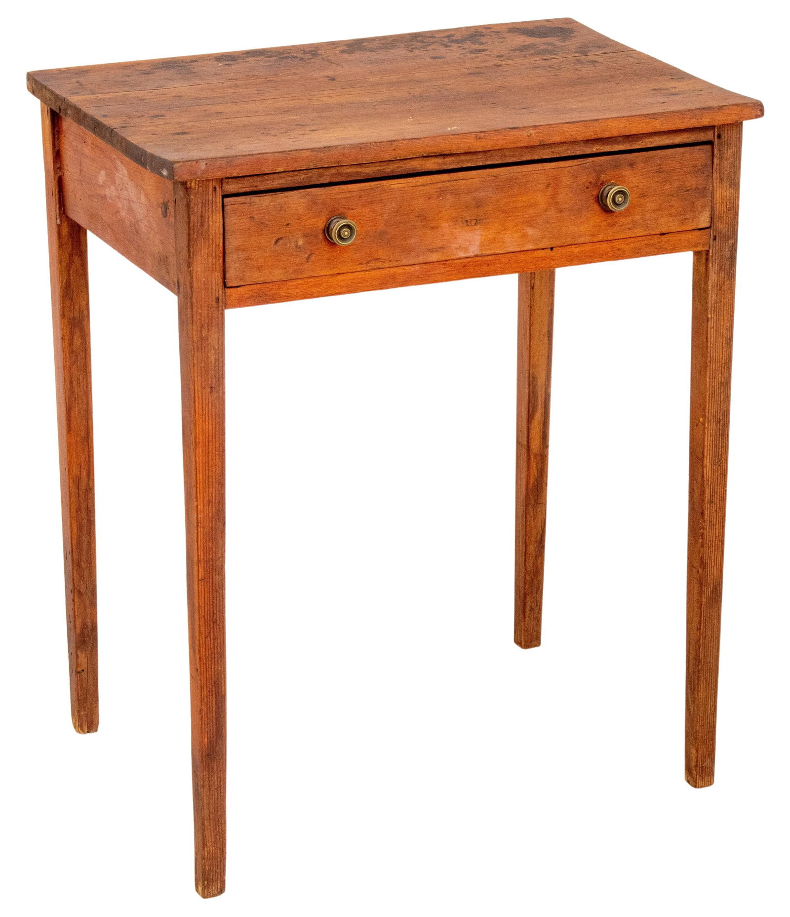 Country Walnut Side Table, ca. 1900 (1 of 7)