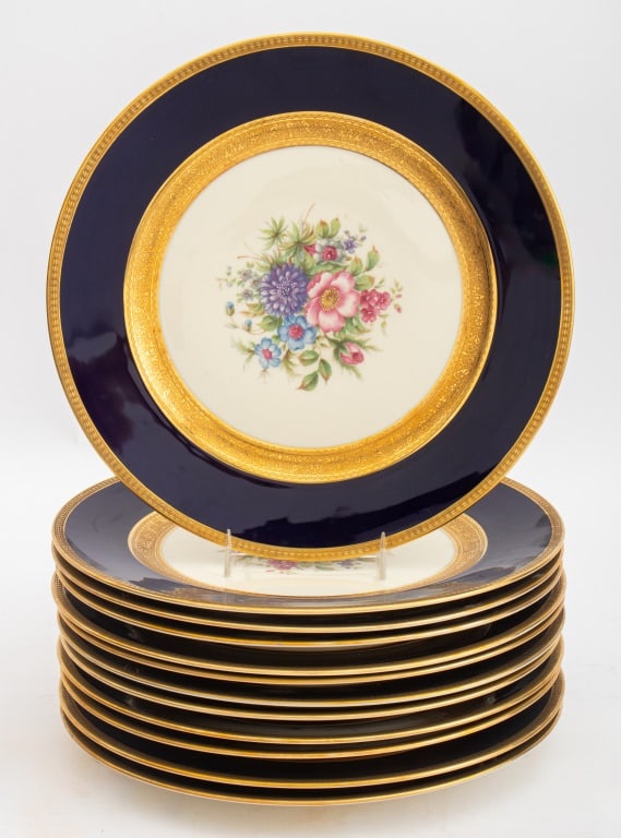 Rosenthal Ivory Porcelain Dinner Plates, 12 (1 of 9)