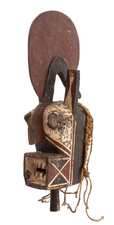 African Bwa Ceremonial Wood Mask (1 of 9)