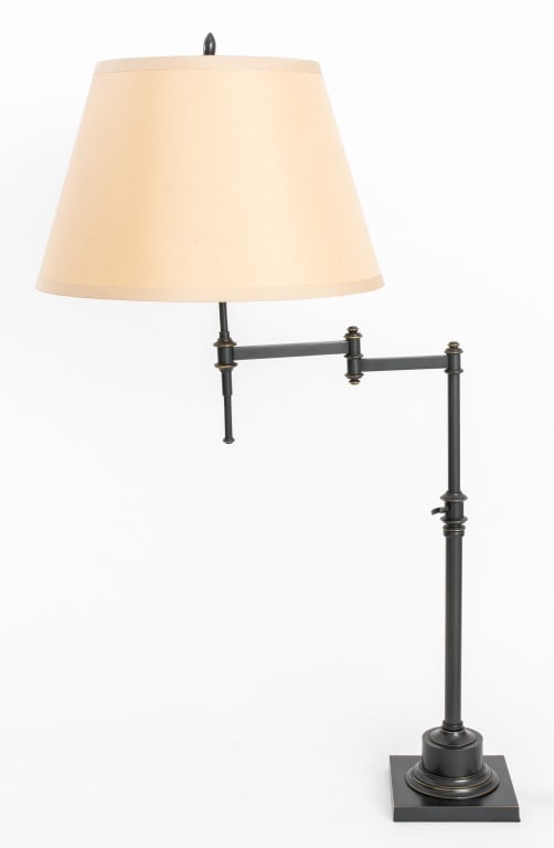 Restoration Hardware Bronzed Metal Table Lamp (1 of 7)