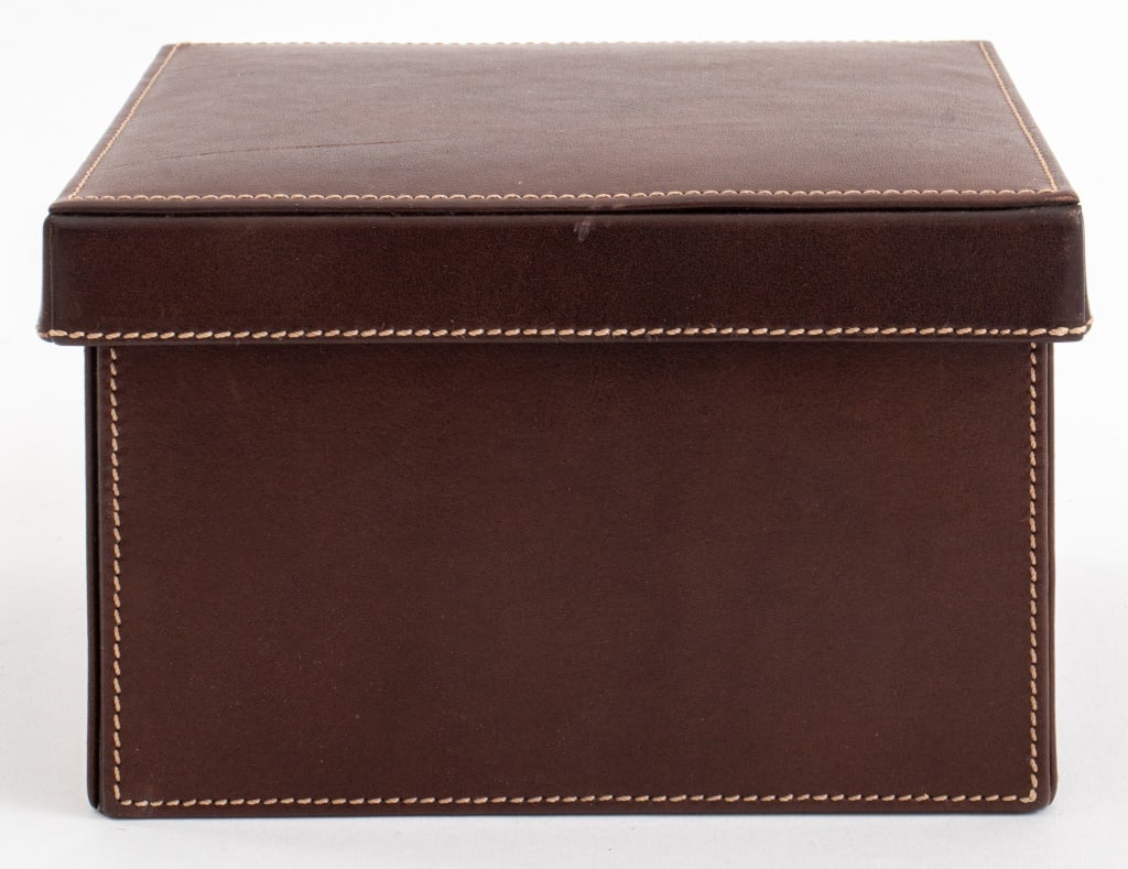 Coach Leather Jewelry Box (1 of 8)