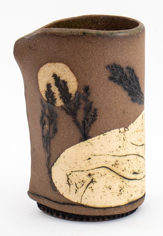 American Studio Art Pottery Small Pitcher (1 of 8)