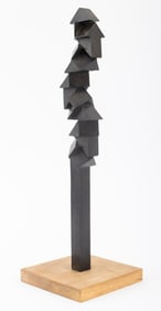 Gavin Zeigler "Fortitude" Bronze Sculpture, 2004