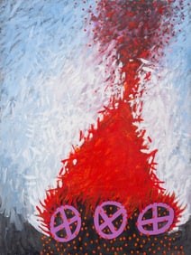 Domenick Capobianco Abstract Composition Oil