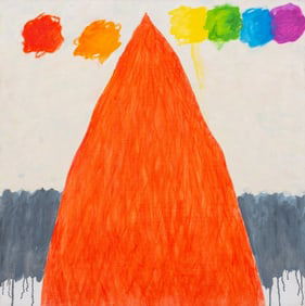 Domenick Capobianco Geometric Compositio Oil