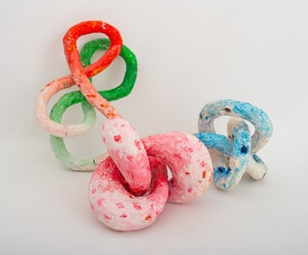 Elfi Schuselka Infinity Mixed Media Sculptures, 3