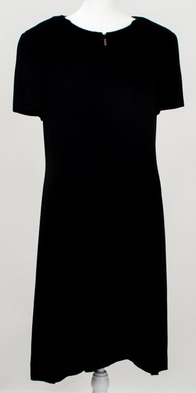 Chanel Runway Black Silk Short Sleeve Dress, 2001 (1 of 7)