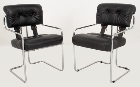 Guido Faleschini Attr. "Tucroma" Chairs, Pair